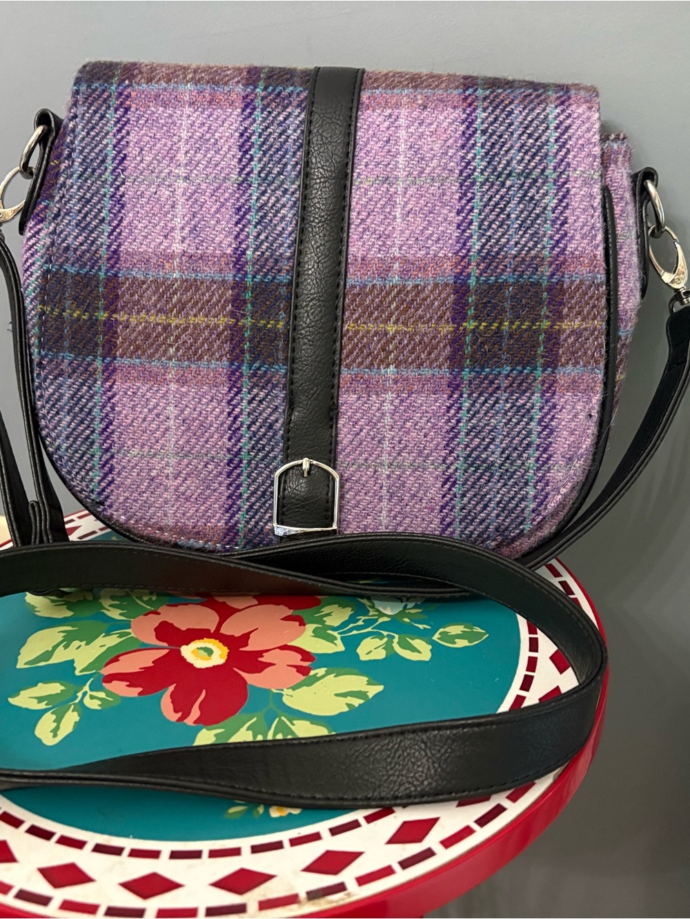 Harris Tweed Shoulder Bag - Picture 8 of 10